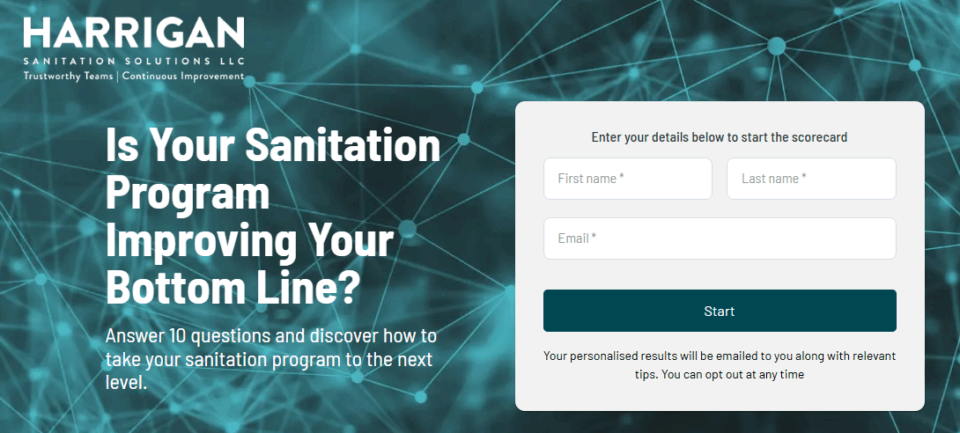 Sanitation Health Check survey