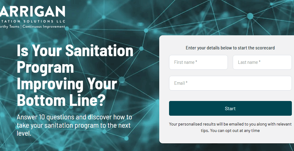Sanitation Health Check survey